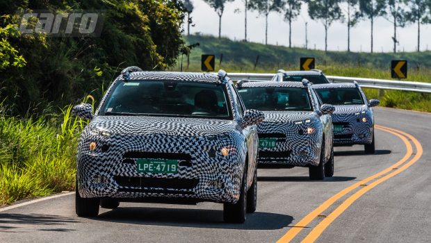 Rodagem foi feita com os camuflados e sempre em comboio