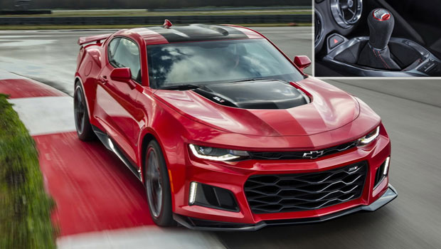 Camaro ZL1 chega aos 100 km/h em 1ª marcha