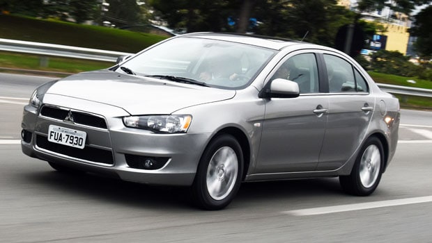 Nova versão do Mitsubishi Lancer agrada pela maciez