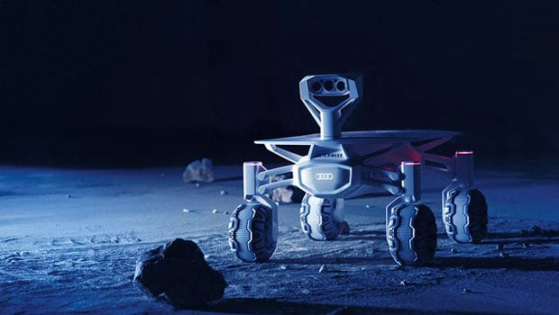 No mundo da Lua: Audi leva sonda espacial ao salão