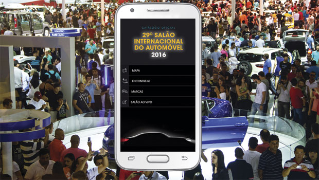 Baixe grátis o app oficial do Salão do Automóvel