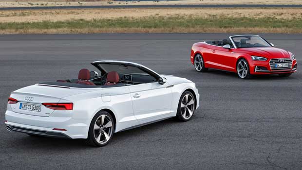 Audi mostra versão conversível do novo A5