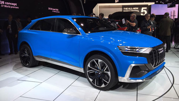 Audi revela conceito Q8, futuro rival do BMW X6