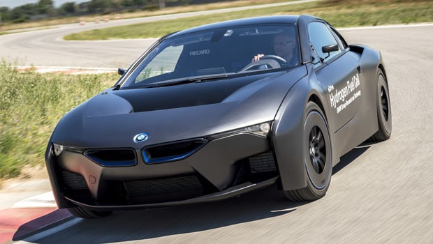 BMW mostra dois carros movidos a hidrogênio