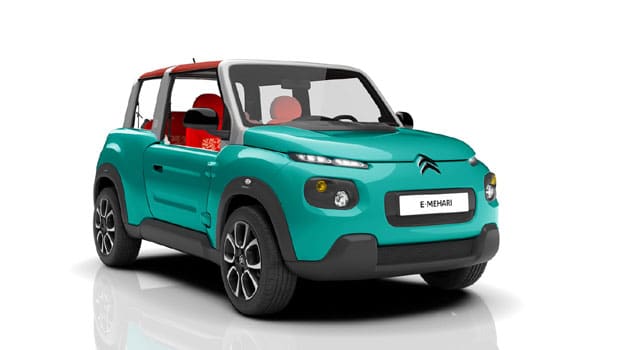 Citroën anuncia jipinho elétrico para a Europa