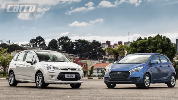 Comparativo: Hyundai HB20 x Citroën C3