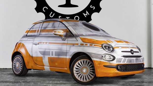 500 se tranforma em droide e 500X Abarth a caminho