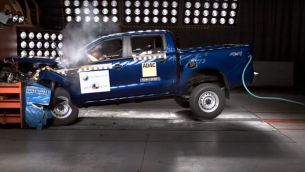 Nova Ranger leva só três estrelas em crash test