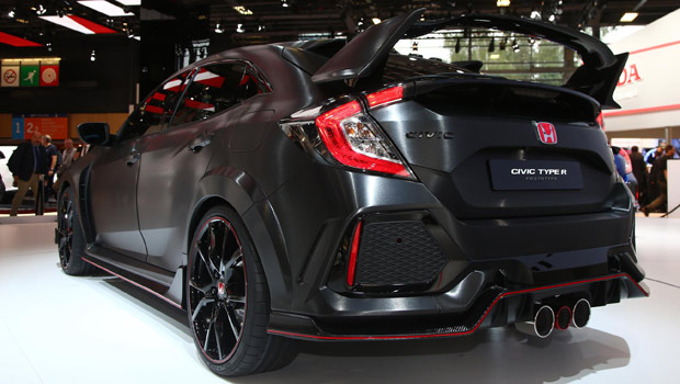 Honda mostra conceito do Civic Type R em Paris