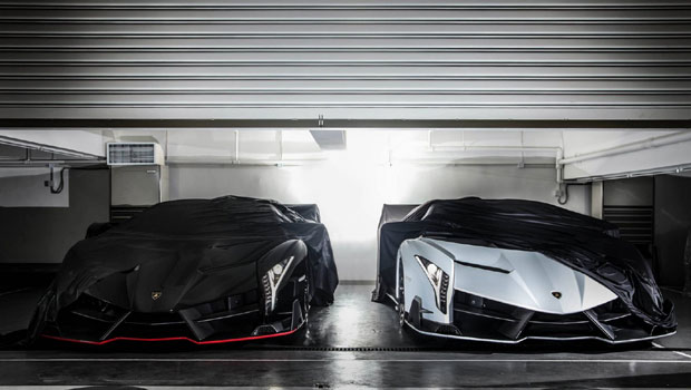 Dos nove Lambos Veneno, dois estão na China