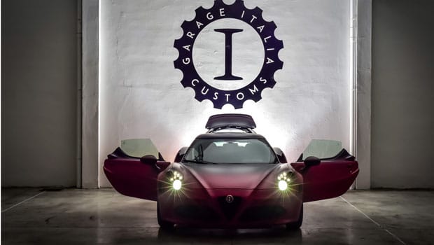Alfa Romeo 4C tunado arrasa em motorshow árabe