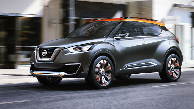 Nissan Kicks será mostrado ao mundo no dia 3 de maio