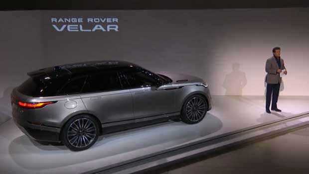 Range Rover revela inédito Velar de 380 cv