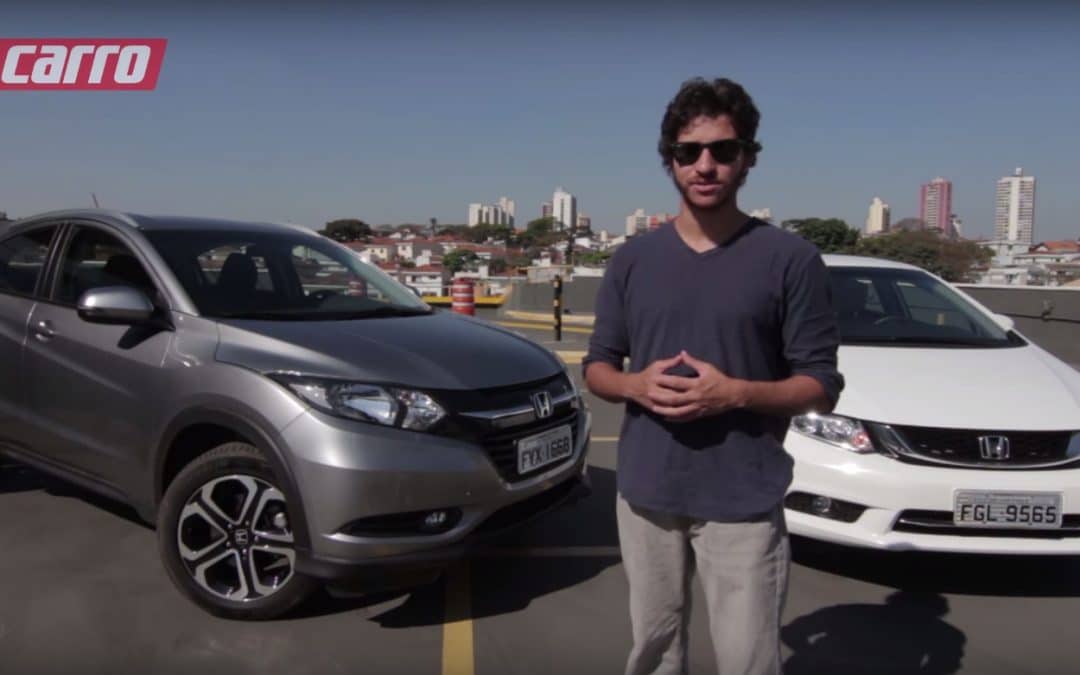 SUV ou sedã? Honda HR-V e Civic respondem