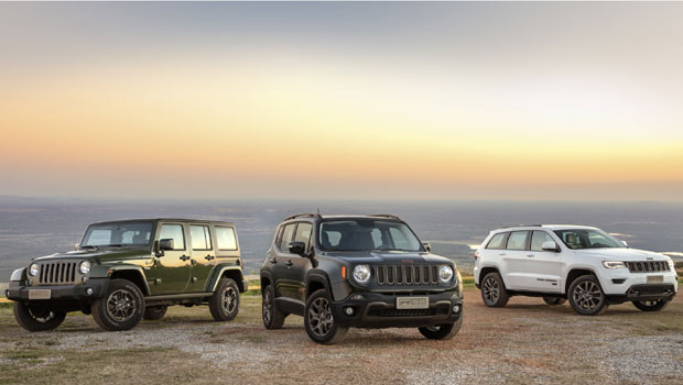 Renegade e outros Jeep ganham versão especial