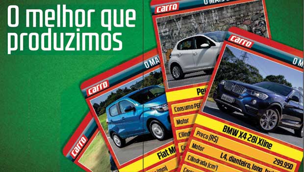 Veja quem são os 10 supertrunfo do Brasil - Revista Carro