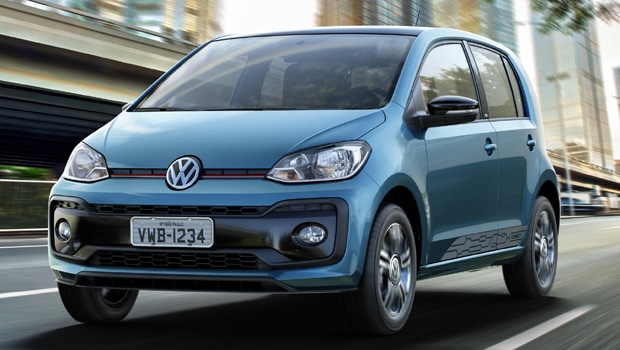 Novo VW up! poderá ter airbag lateral no Brasil