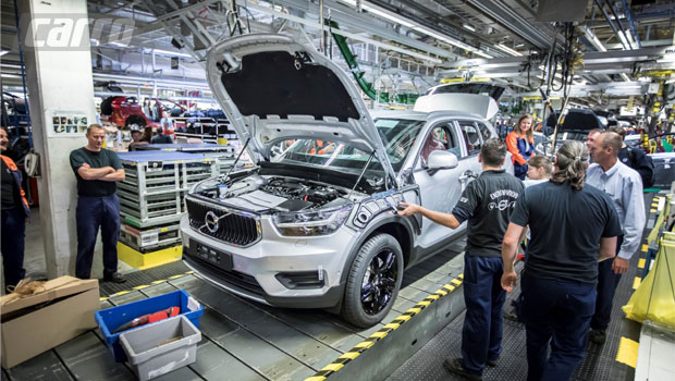 Volvo começa a produção do XC40 na Bélgica