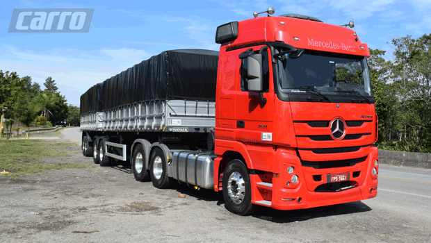 Mercedes-Benz Actros 2651: Diamante lapidado