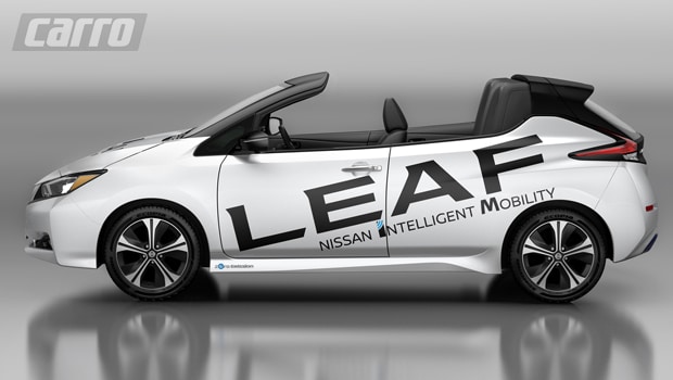 Nissan apresenta LEAF conversível