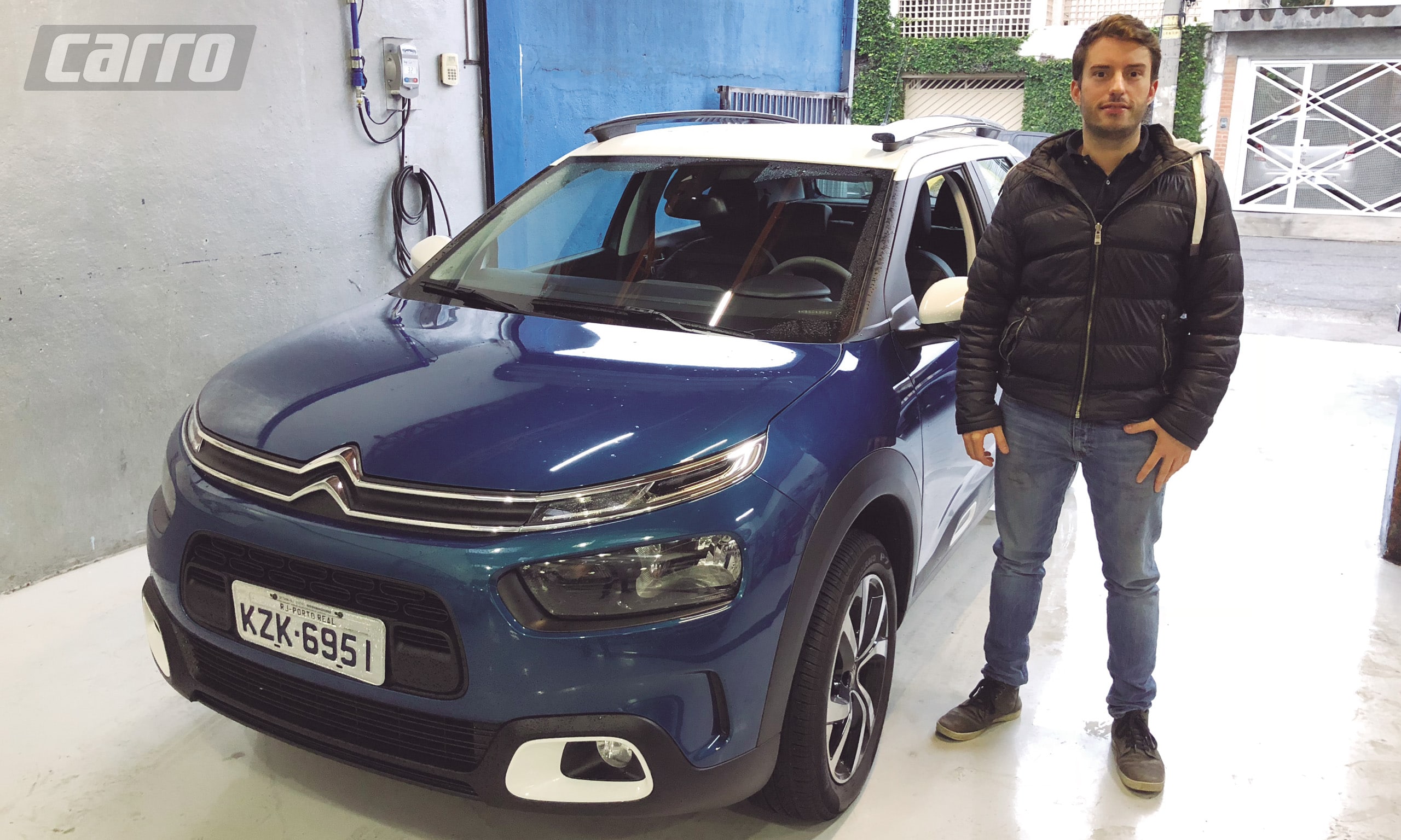 Mecânico Bruno teste Citroën C4 Cactus Shine Pack
