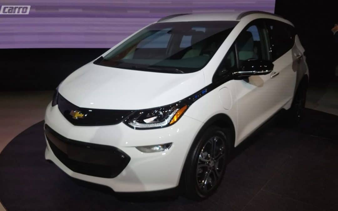 Salão de SP 2018: Chevrolet Bolt 100% elétrico chega ao Brasil em 2019