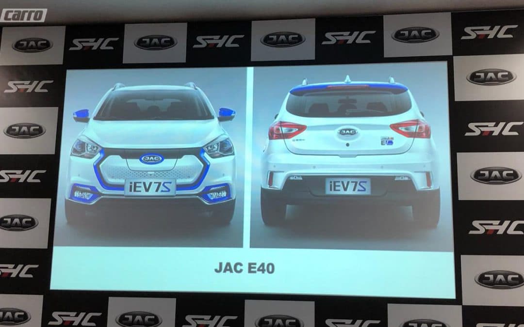 JAC confirma T40 elétrico para 2019, por R$ 129.990