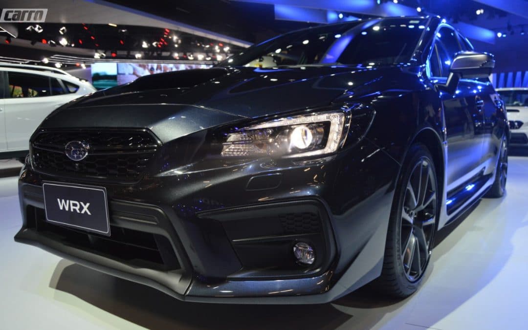 Salão de SP 2018: Subaru WRX ganha câmbio manual