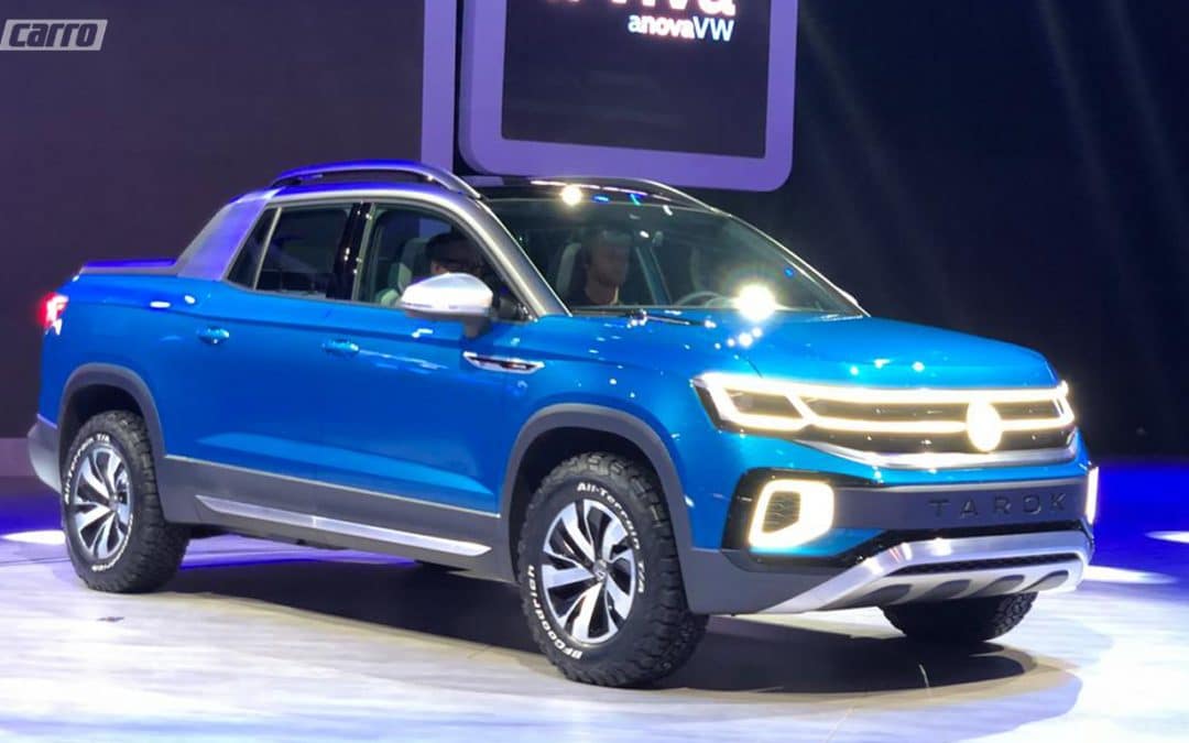 Salão de SP 2018: VW Tarok, picape rival da Toro, chega até 2020