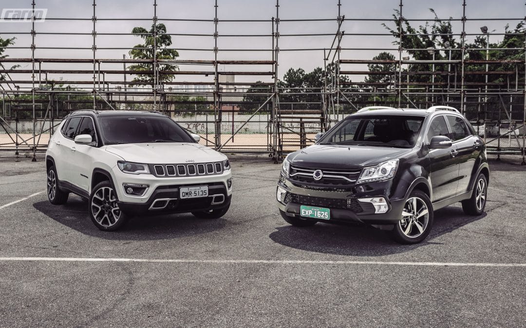 Comparativo – Jeep Compass x SsangYong Korando: Autonomia estendida