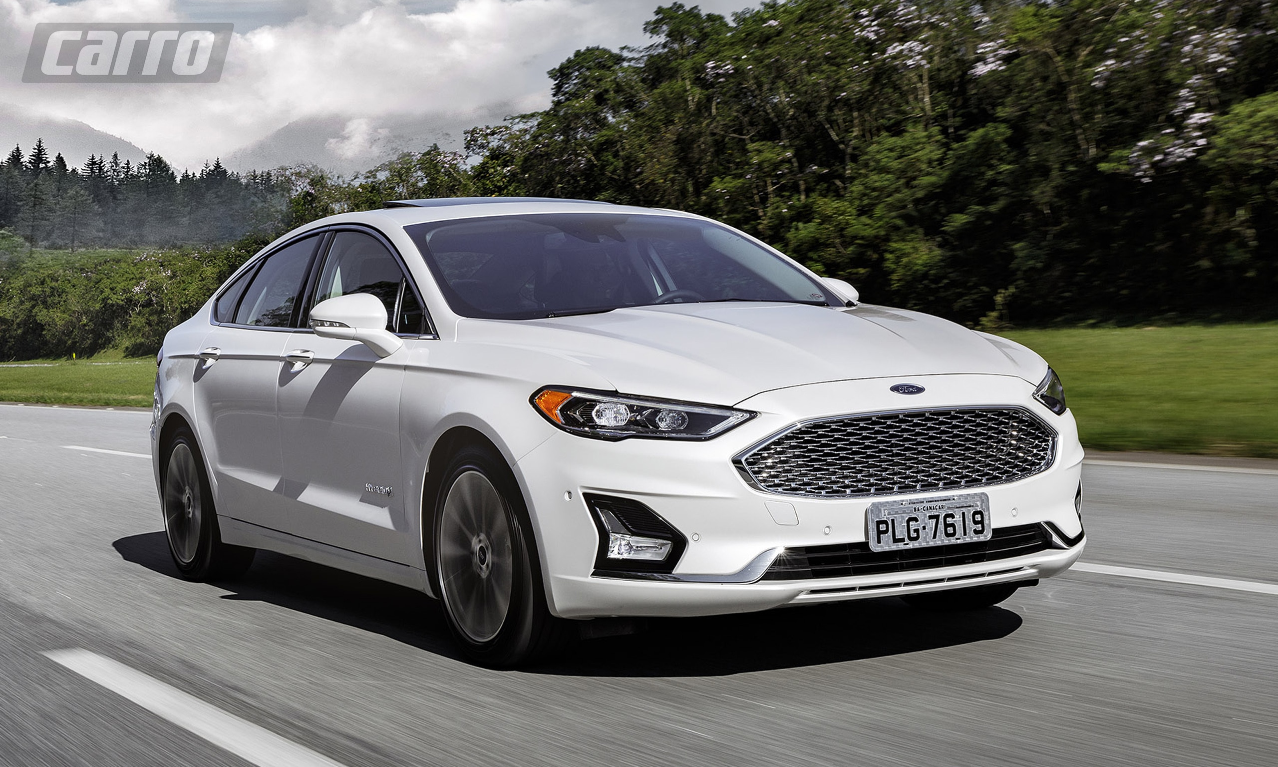 Dianteira Ford Fusion Titanium 2019