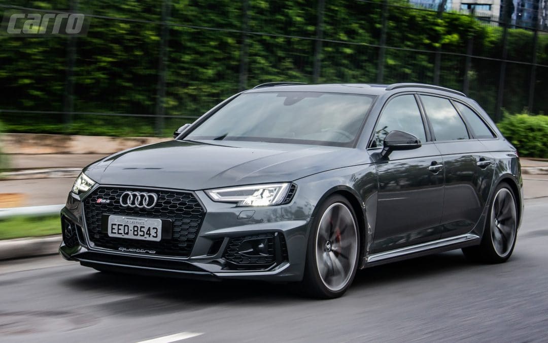 Com 450 cv, nova geração da Audi RS 4 Avant chega por R$ 546.990