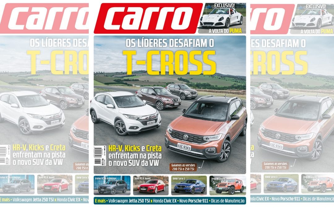 CARRO de abril: VW T-Cross encara os SUVs mais vendidos