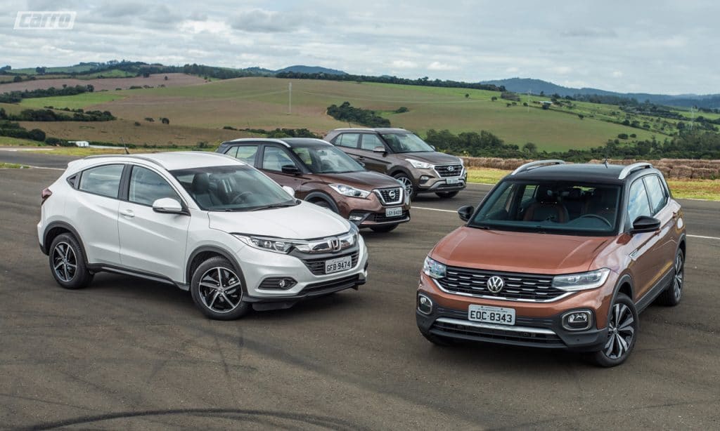 Comparativo: VW T-Cross Comfortline 200 TSI x Nissan Kicks SL CVT