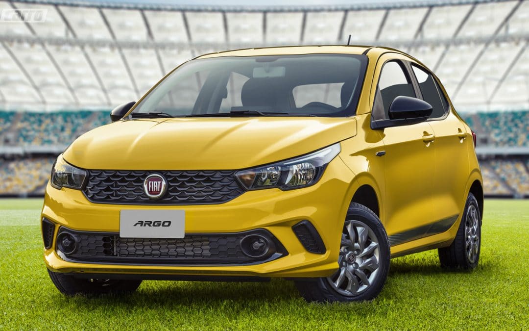 Fiat lança Argo Seleção, a versão em homenagem à Seleção Brasileira