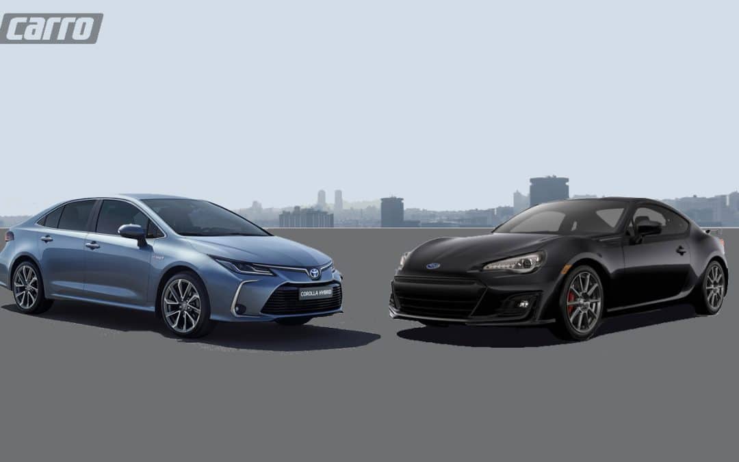 Parceria Toyota e Subaru para desenvolver SUV elétrico