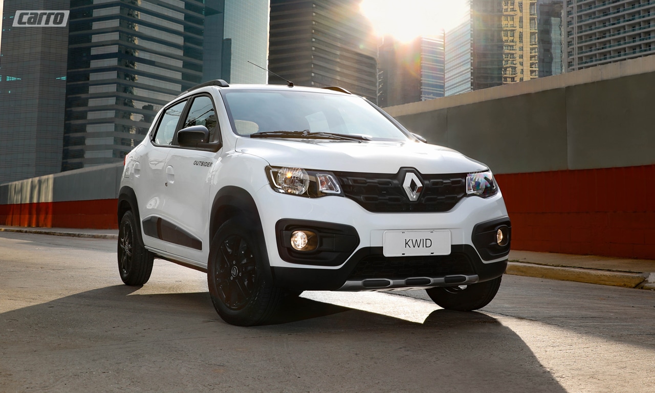 Carros na Web, Renault Kwid Outsider 1.0 2020