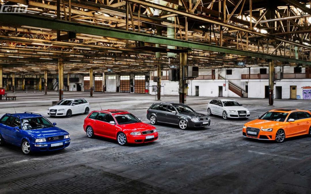 Audi comemora 25 anos dos modelos RS