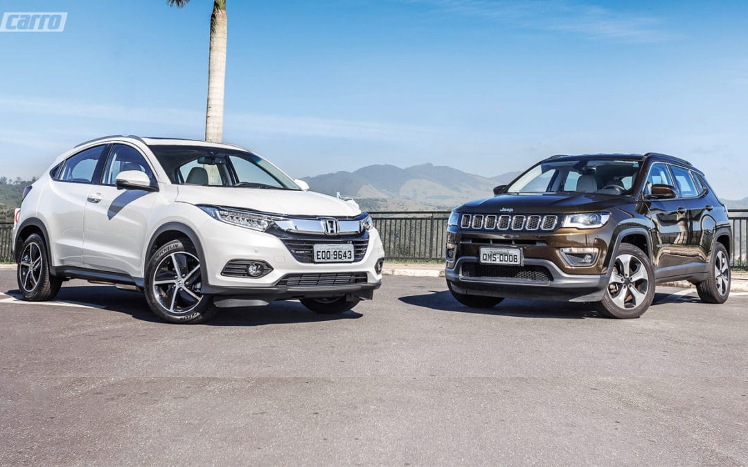 Comparativo: Honda HR-V Touring x Jeep Compass Longitude Flex