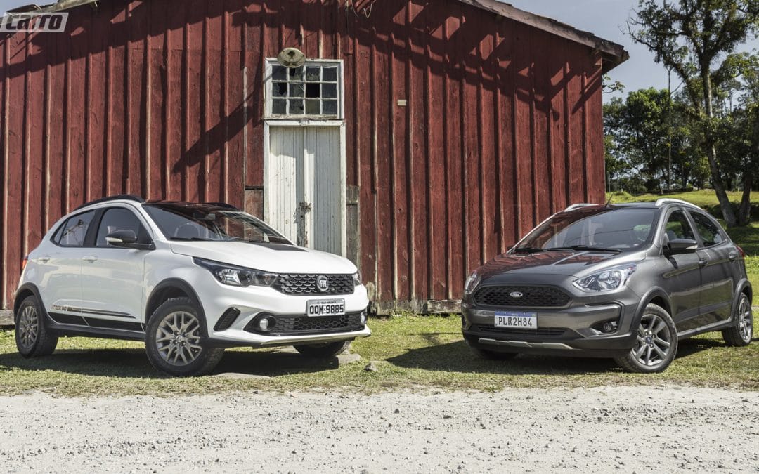 Comparativo: Fiat Argo Trekking enfrenta Ford Ka FreeStyle 1.0