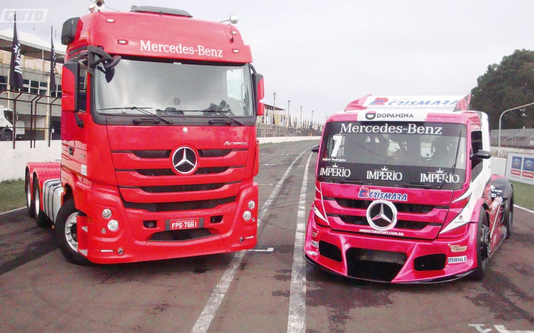 Caminhão Mercedes-Benz da Copa Truck atinge 1250 cv de potência
