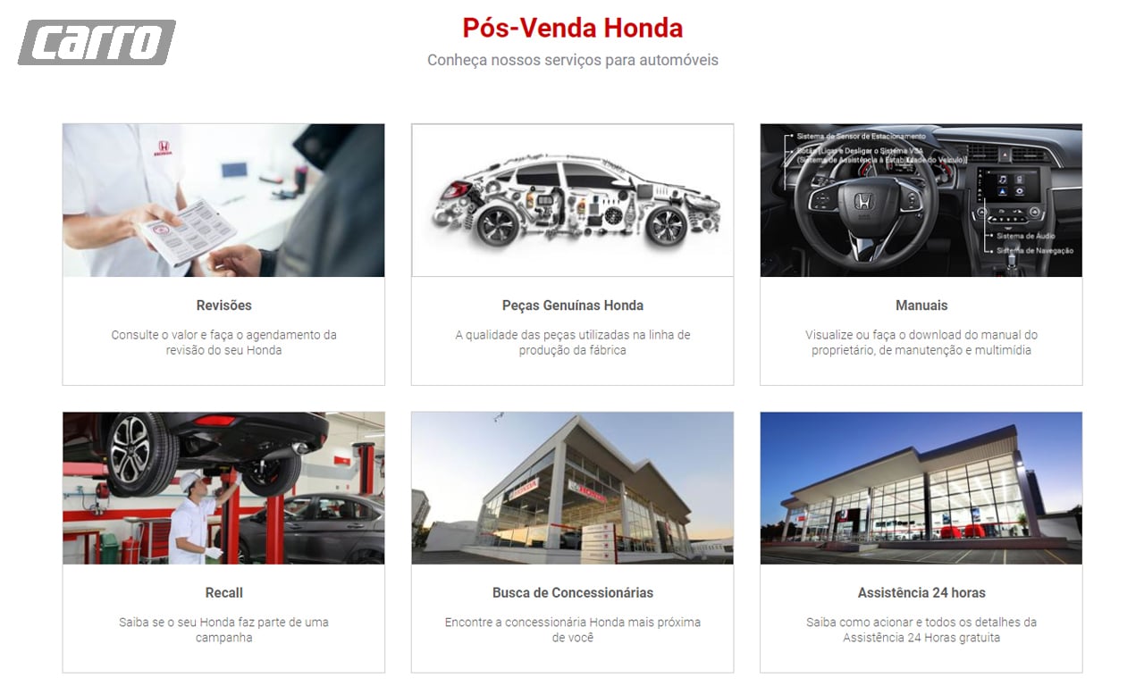 Honda pós-venda