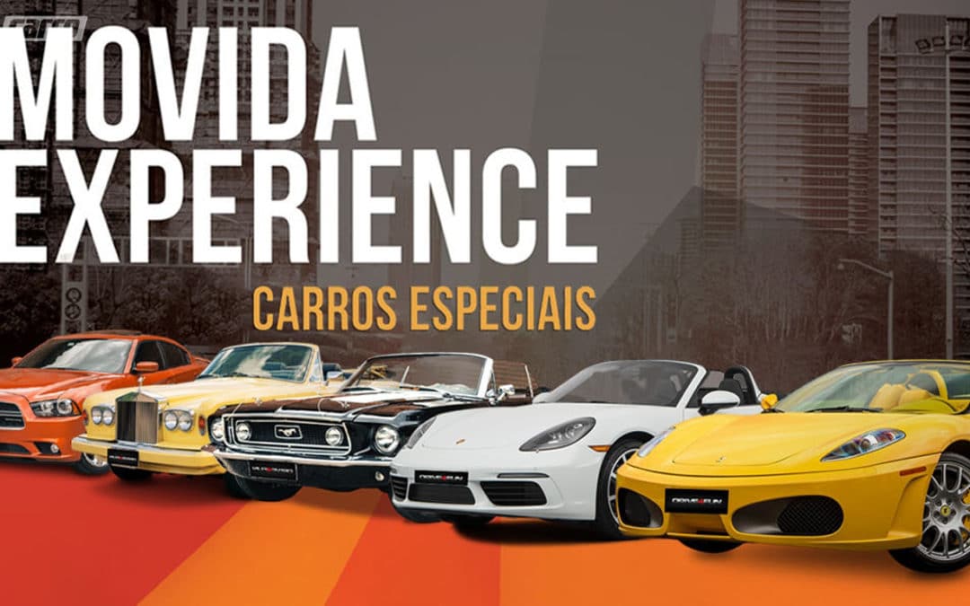 Movida lança novo serviço para cliente dirigir Ferrari e outros esportivos