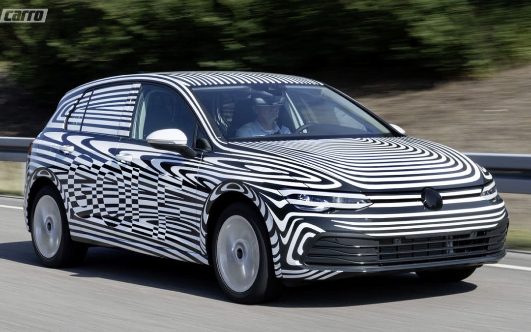 Nova geração do VW Golf está em fase final de teste
