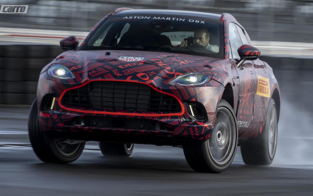 Primeiro SUV da Aston Martin está em fase final de testes