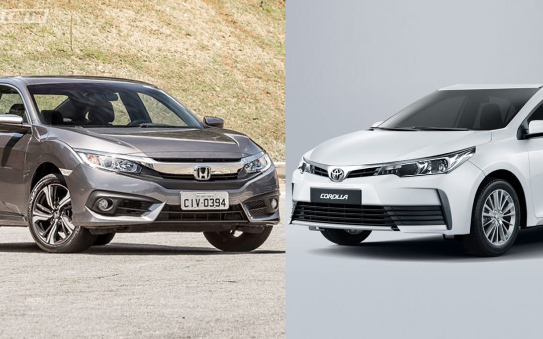 Honda Civic x Toyota Corolla: qual desvaloriza mais?