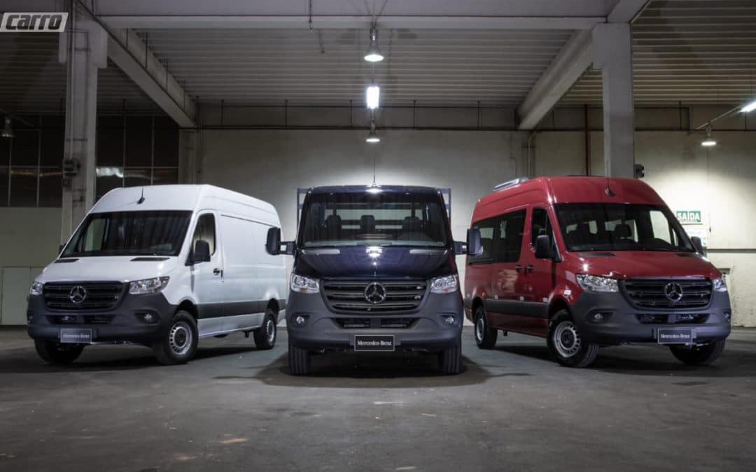 Mercedes-Benz Sprinter 2020 ganha novo visual e mais equipamentos