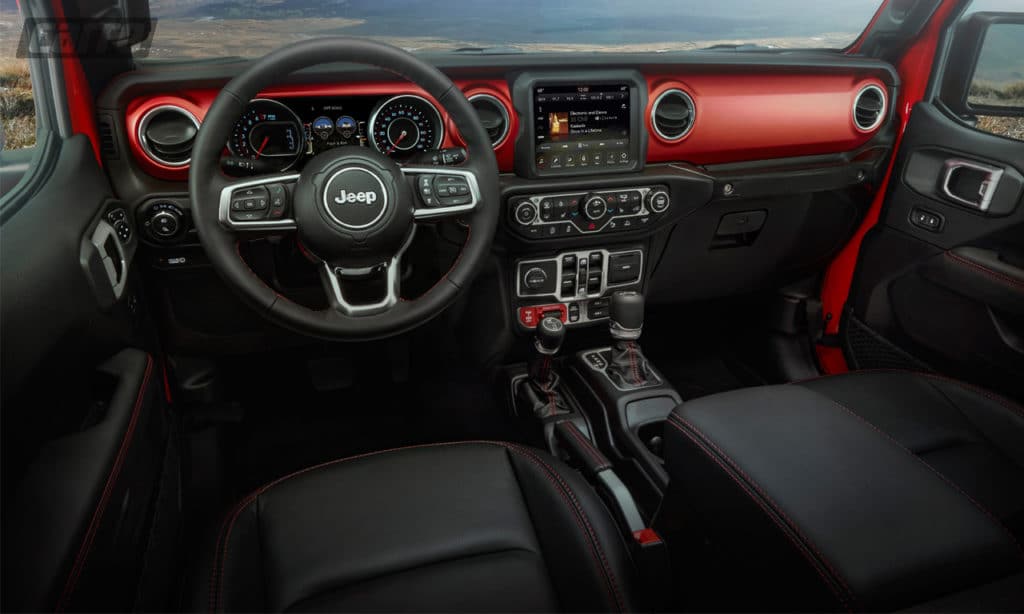 Interior Jeep Gladiator