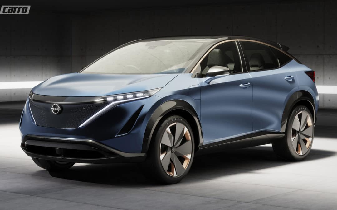 Nissan revela conceito elétrico Ariya no Salão de Tóquio