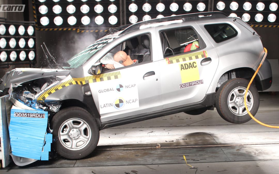 Novo Renault Duster segue com quatro estrelas de proteção no Latin NCap